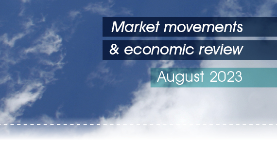 <div></noscript>Market movements & review video - August 2023</div>